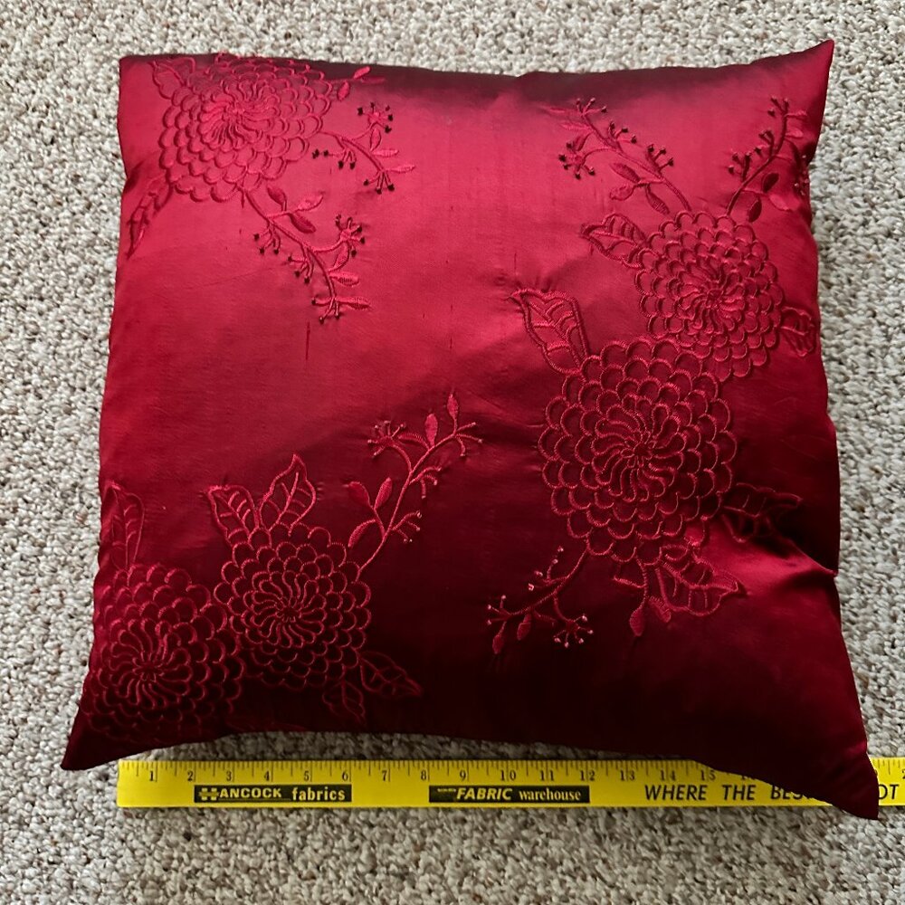 Red Decorative Pillow